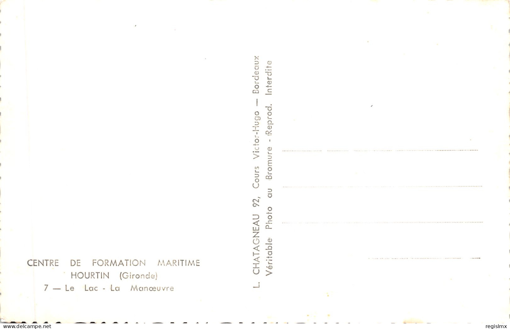 33-HOURTIN-CENTRE DE FORMATION MARITIME-N°518-H/0333 - Autres & Non Classés