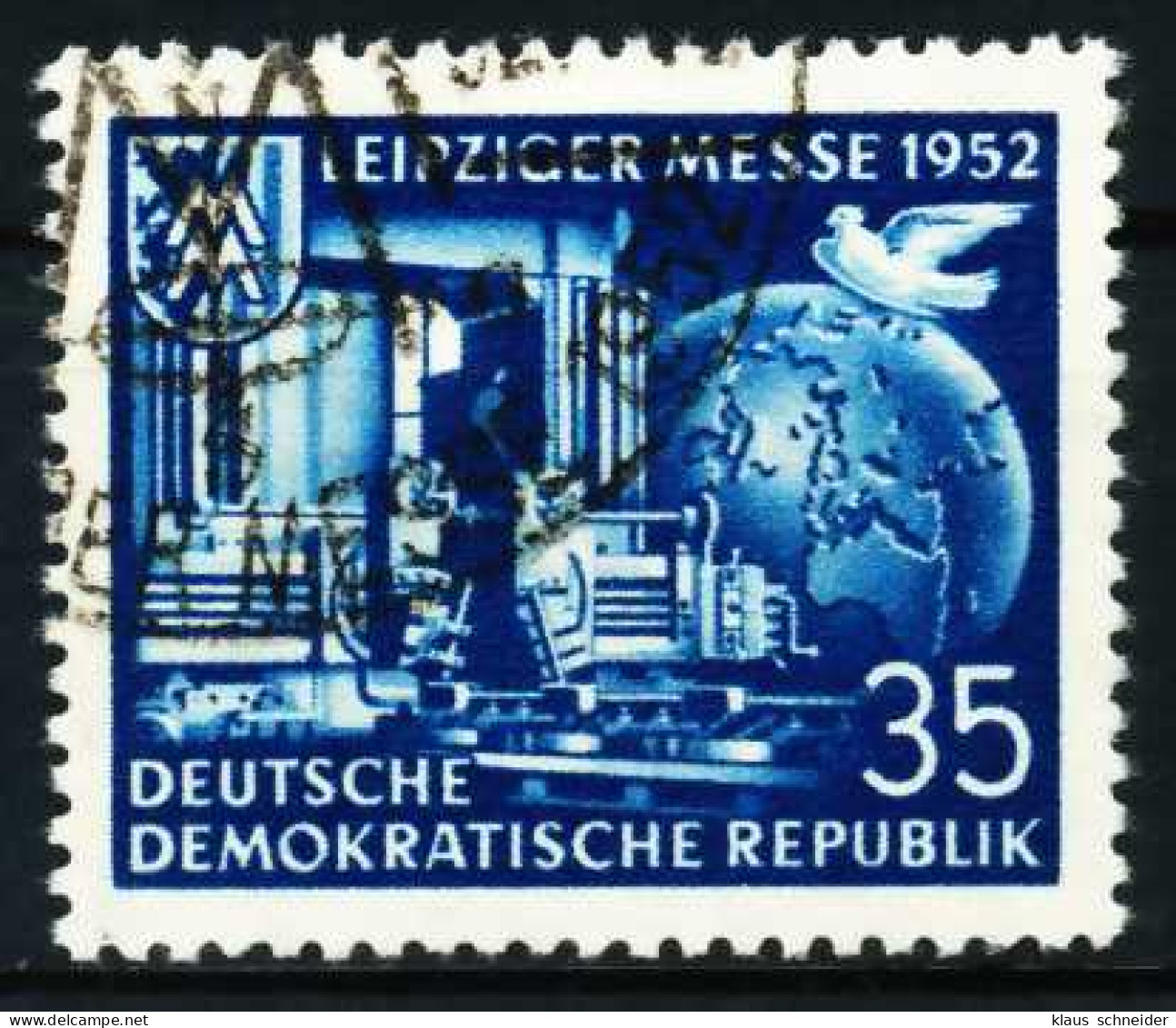 DDR 1952 Nr 316XII Gestempelt X5EF7A2 - Used Stamps