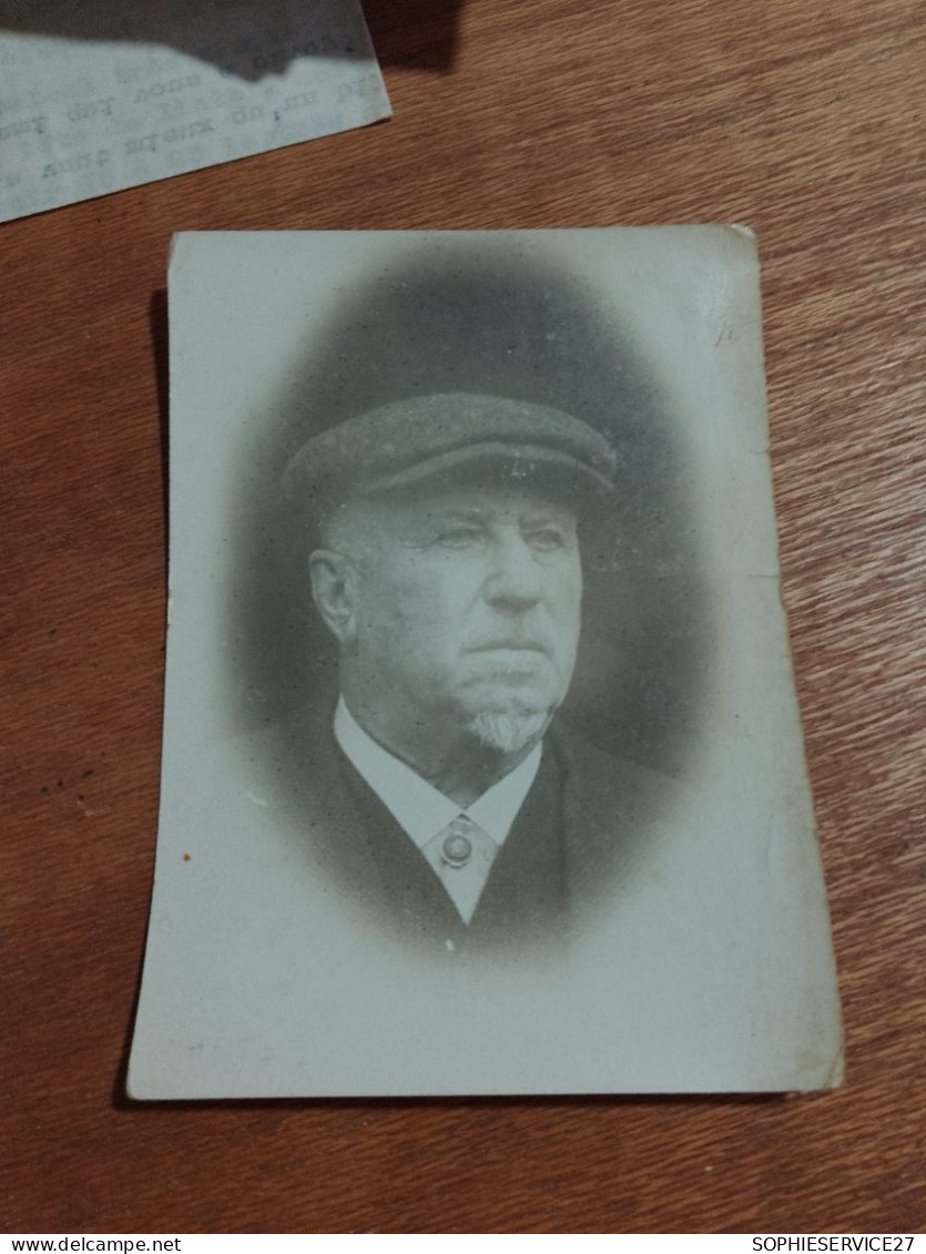 561 // PHOTO ANCIENNE VIEIL HOMME  10 X 7 CMS - Anonymous Persons