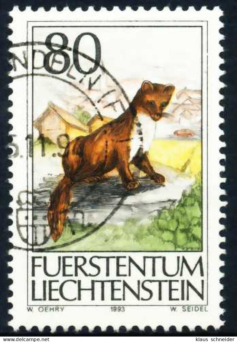 LIECHTENSTEIN 1993 Nr 1067 Gestempelt X60A4C6 - Used Stamps