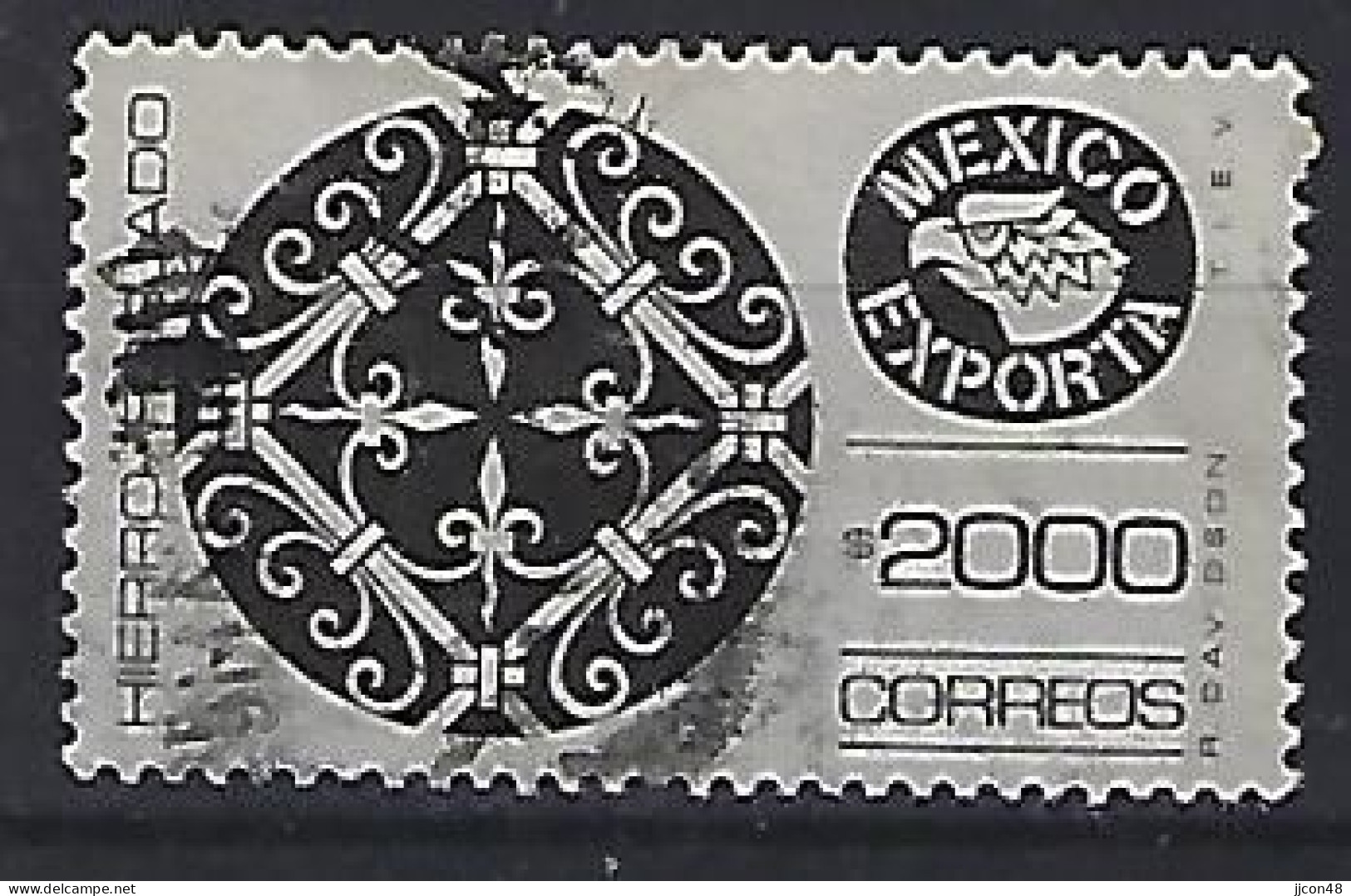 Mexico 1988-92  Exports (o) Mi.2078 X  (issued 1988) - Mexico