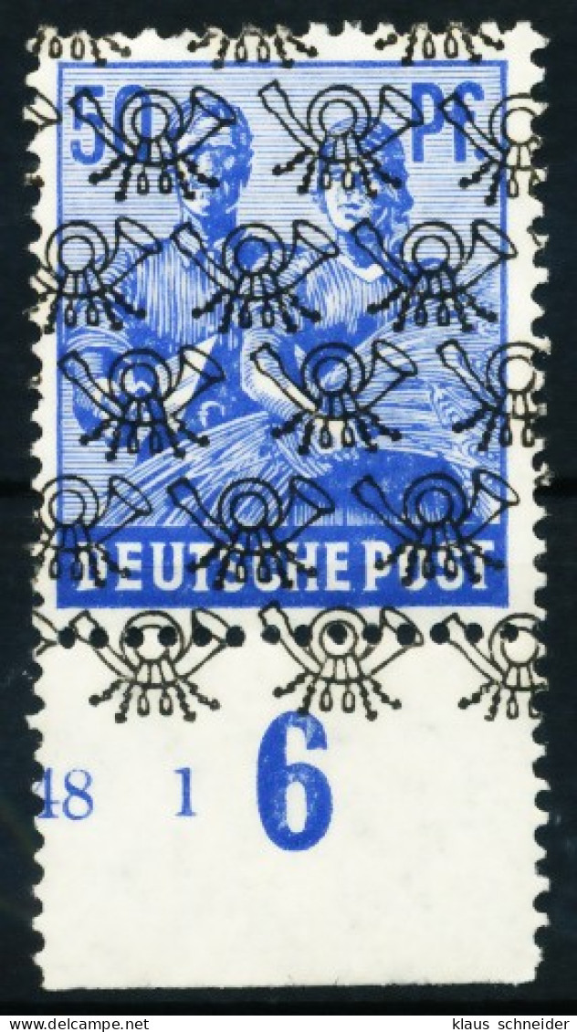 BIZONE Nr 48IIWUR-TeilHAN Postfrisch URA X6191CA - Altri & Non Classificati