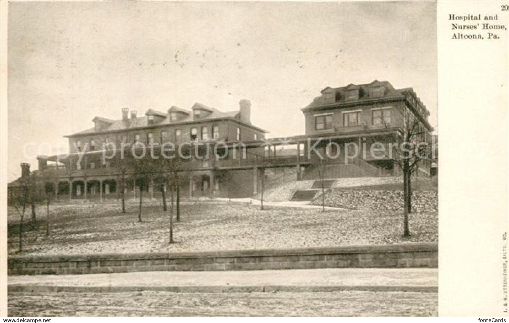 13310586 Altoona Pennsylvania Hospital And Nurses Home Altoona Pennsylvania - Andere & Zonder Classificatie