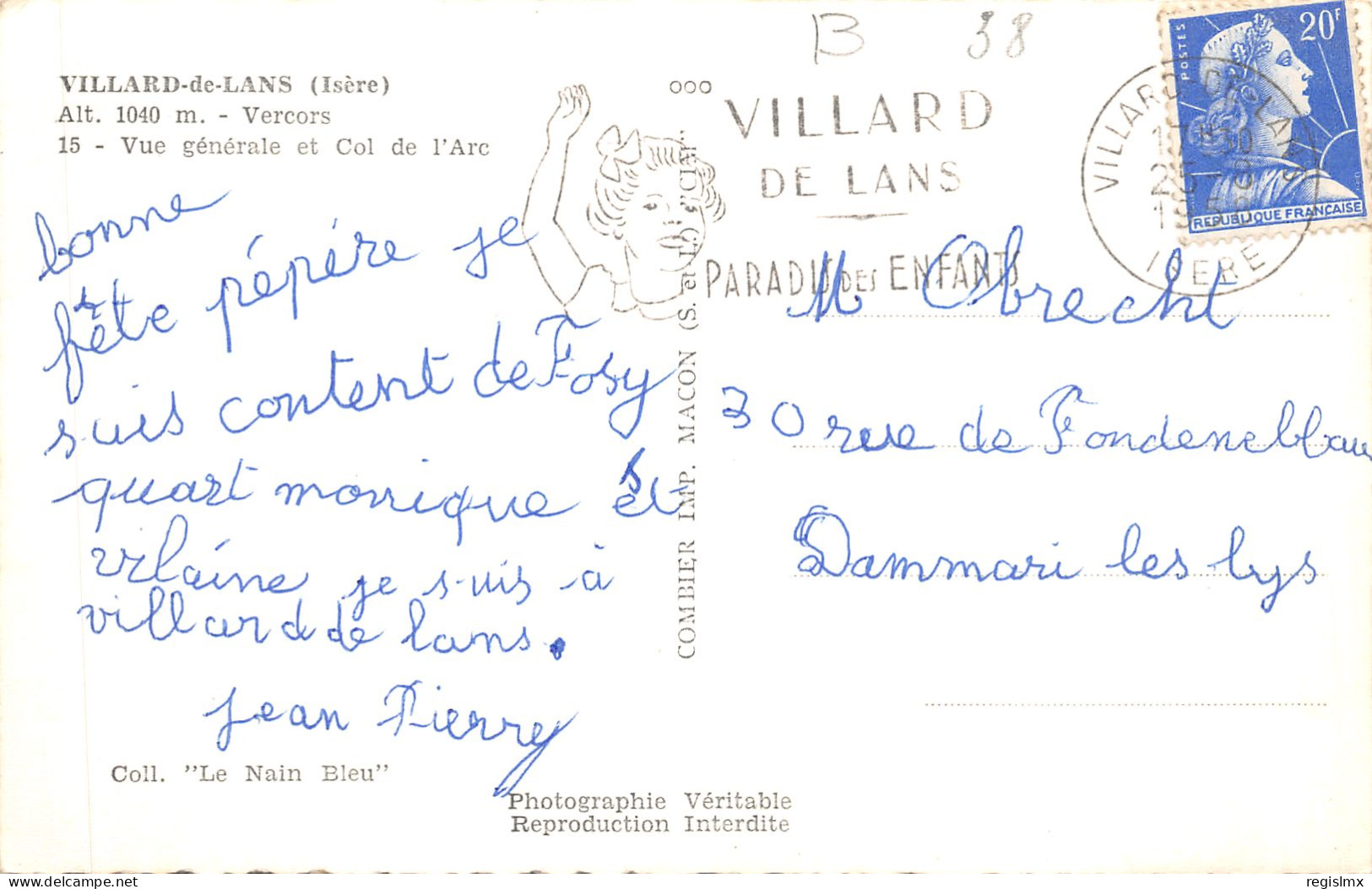 38-VILLARD DE LANS-N°519-B/0069 - Villard-de-Lans