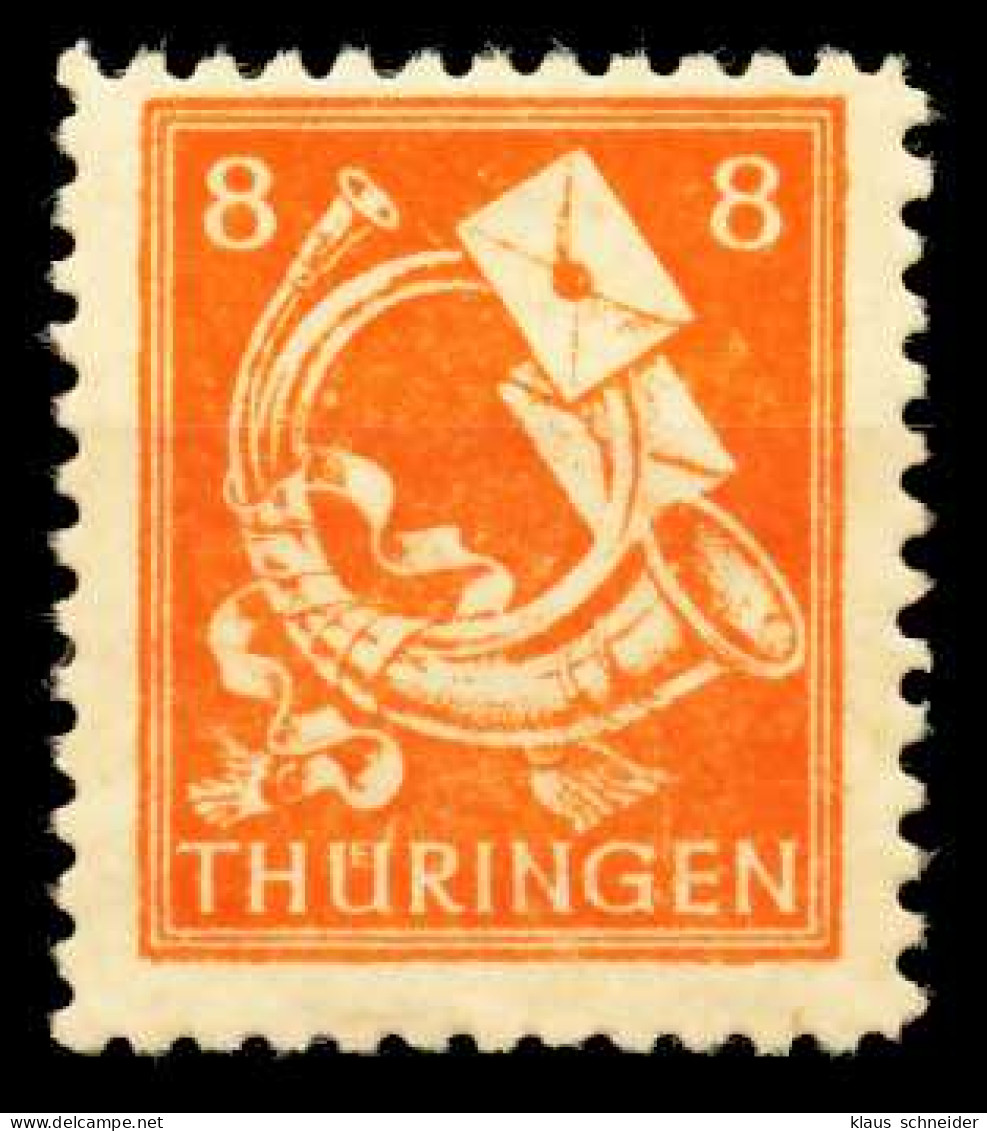 SBZ THÜRINGEN Nr 96AYy Postfrisch X667BBE - Altri & Non Classificati