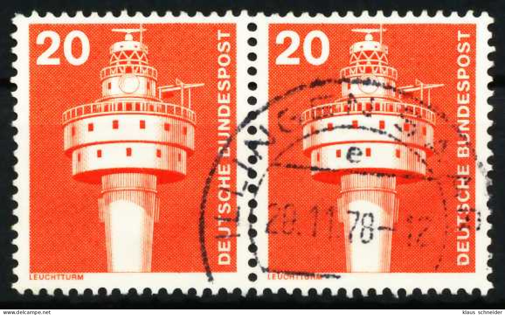 BRD DS INDUSTRIE U. TECHNIK Nr 848 Gestempelt WAAGR PAAR X66C20E - Used Stamps