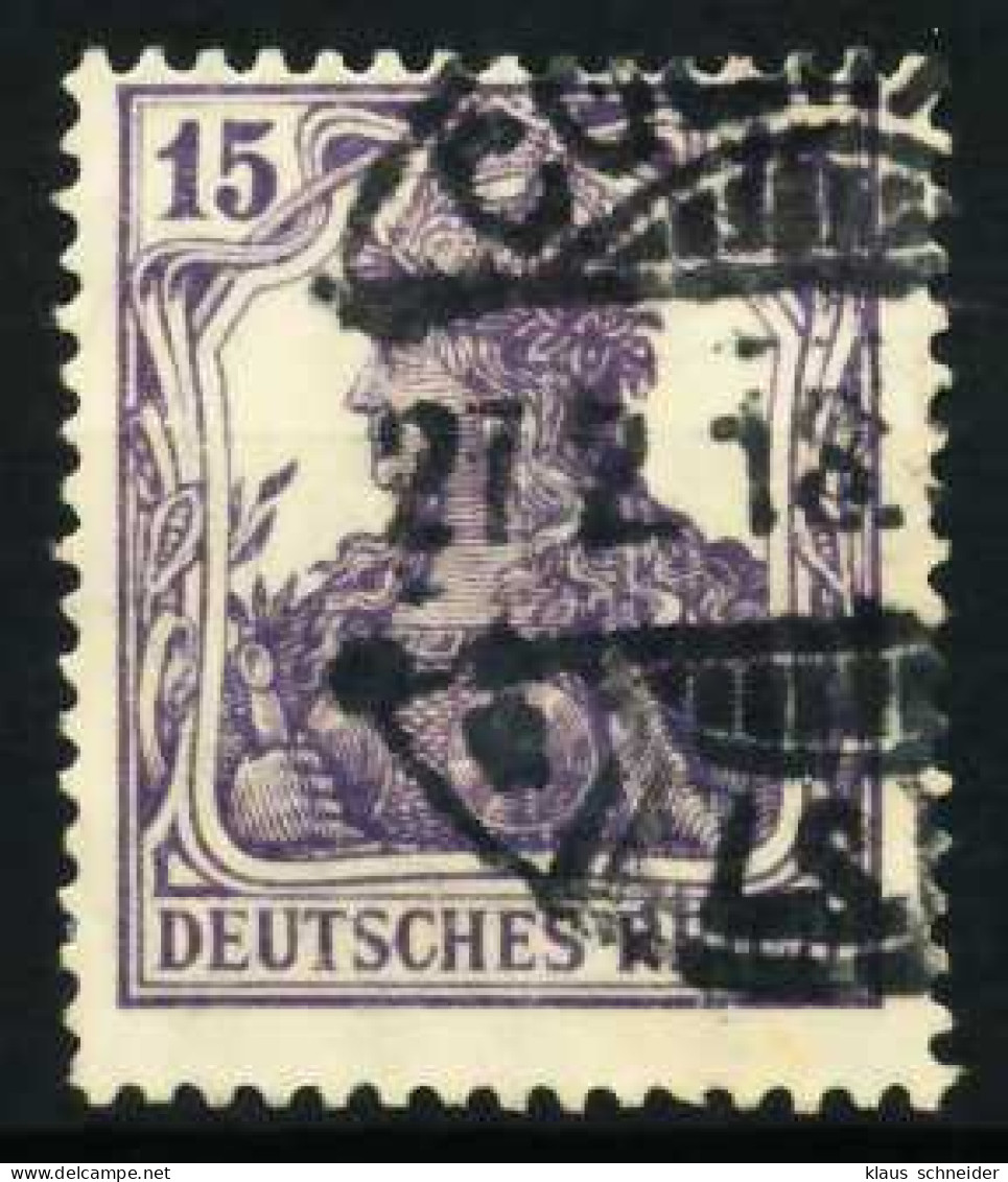 D-REICH GERMANIA Nr 101a Gestempelt X687222 - Gebraucht