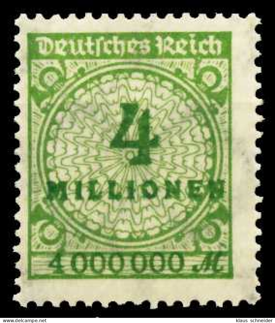 D-REICH INFLA Nr 316A Postfrisch X6B4762 - Unused Stamps