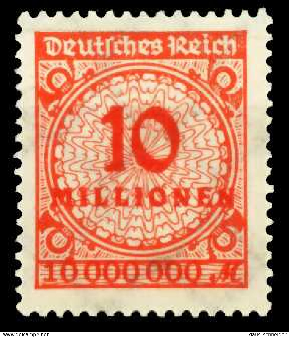 D-REICH INFLA Nr 318AP Postfrisch X6B47C6 - Unused Stamps
