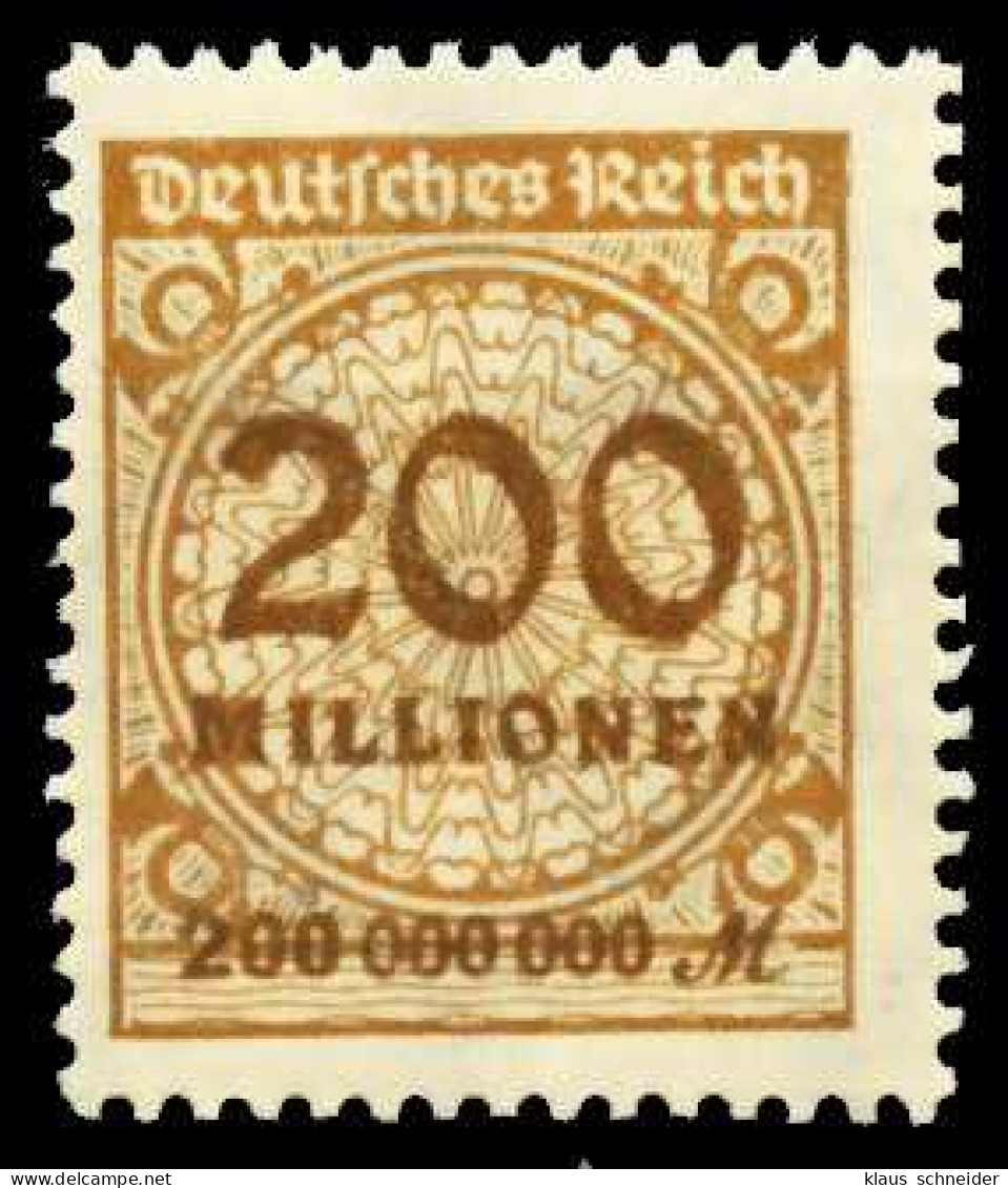 D-REICH INFLA Nr 323A Postfrisch X6B482A - Unused Stamps