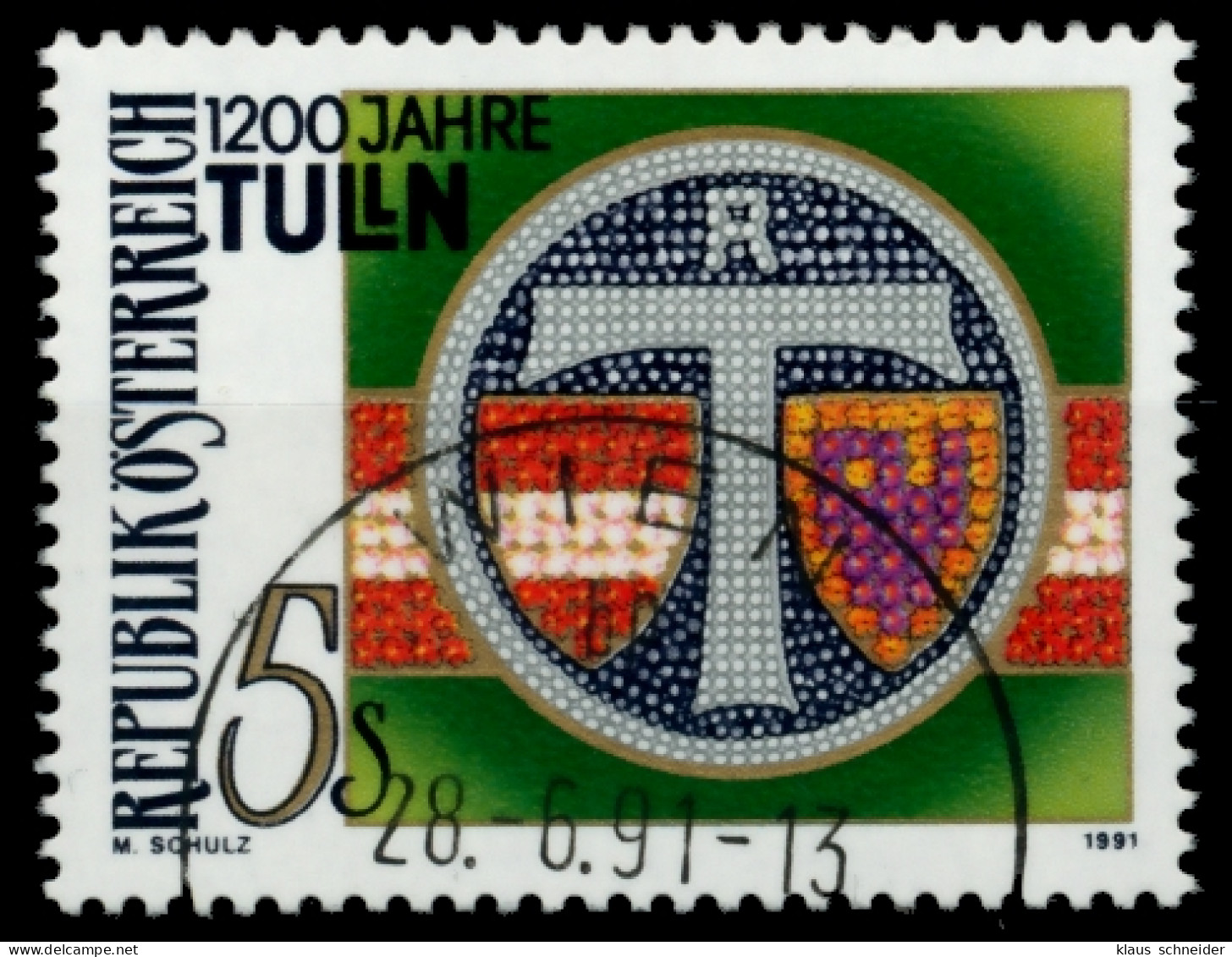 ÖSTERREICH 1991 Nr 2031 Zentrisch Gestempelt X6ED012 - Oblitérés