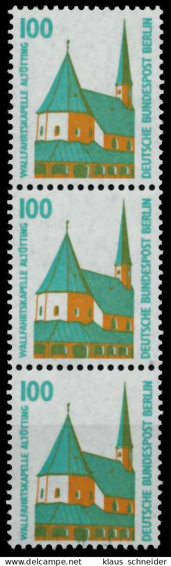 BERLIN DS SEHENSWÜRDIGKEITEN Nr 834R Postfrisch 3ER STR X702D02 - Unused Stamps