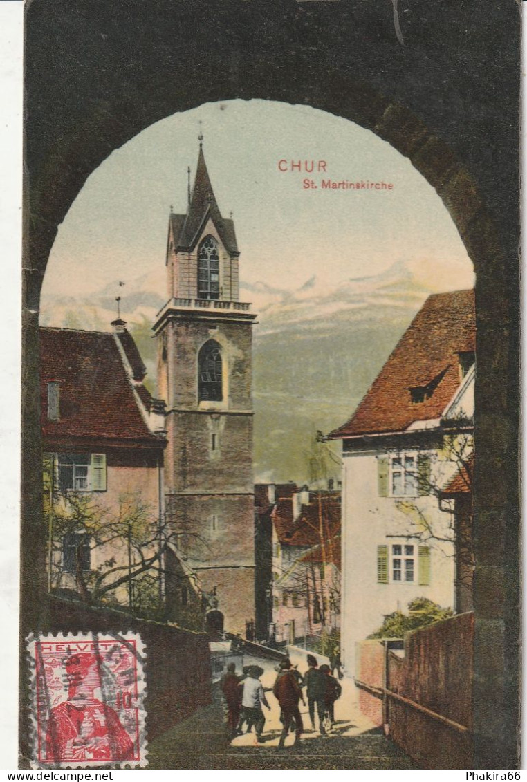 CHUR ST MARTINSKIRCHE - Coira