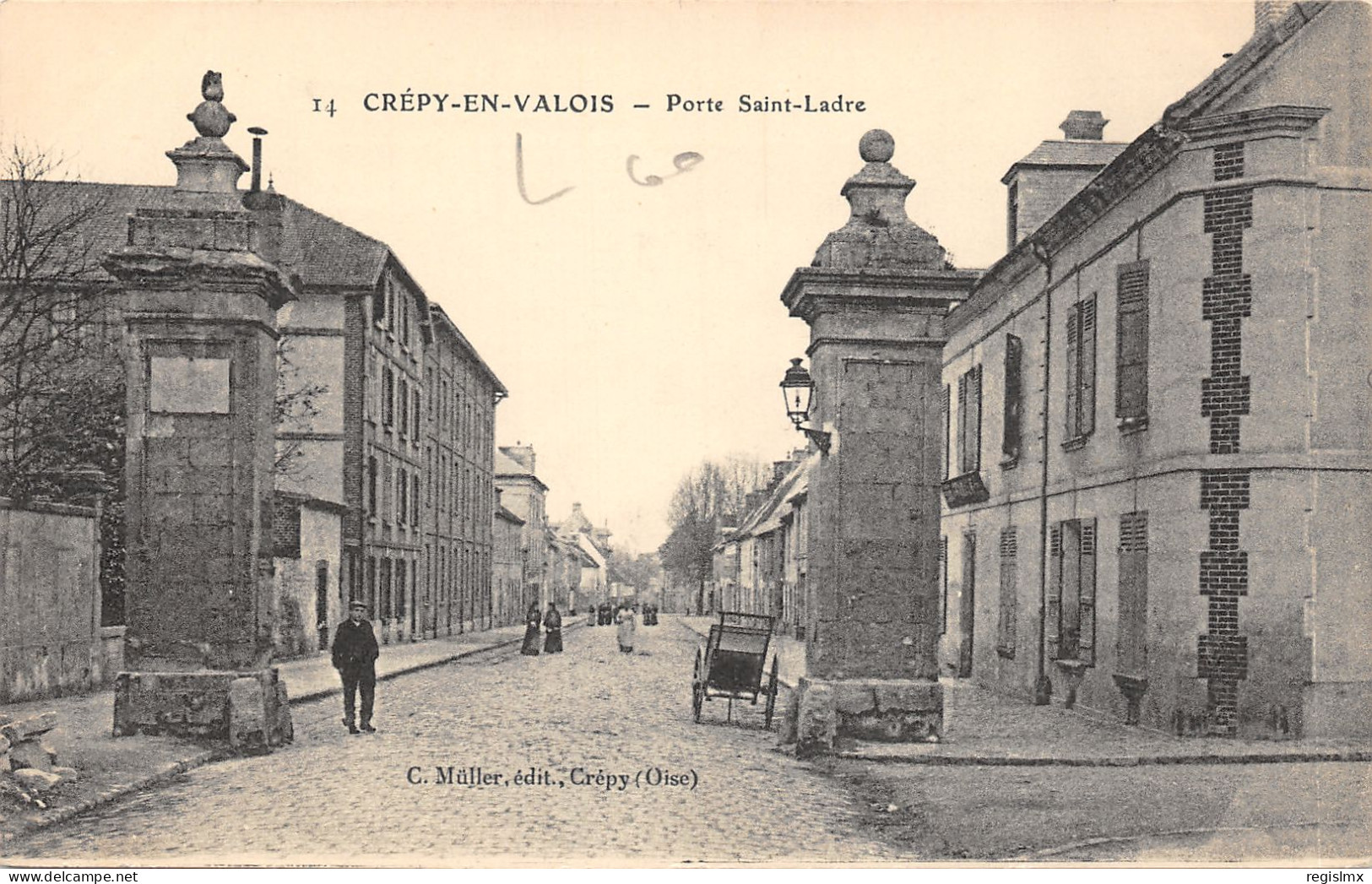 60-CREPY EN VALOIS-N°520-C/0093 - Crepy En Valois