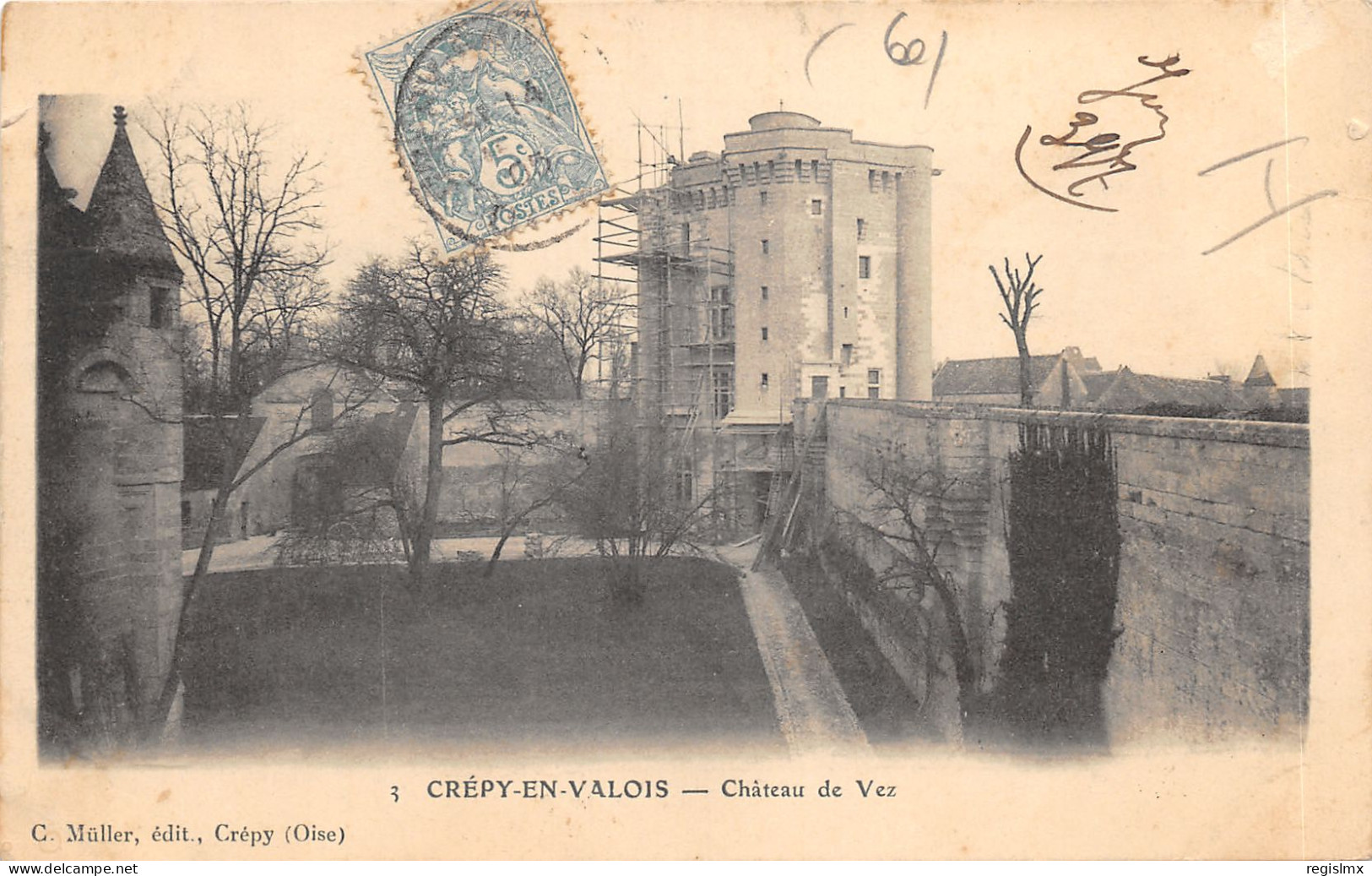 60-CREPY EN VALOIS-N°520-C/0027 - Crepy En Valois