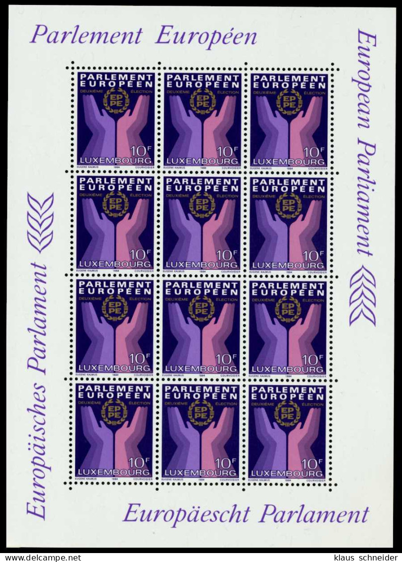 LUXEMBURG Nr 1097 Postfrisch KLEINBG SC2F052 - Blocks & Sheetlets & Panes