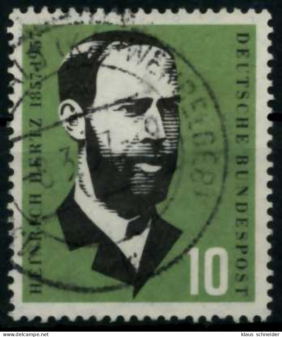 BRD 1957 Nr 252 Zentrisch Gestempelt X77A52A - Used Stamps