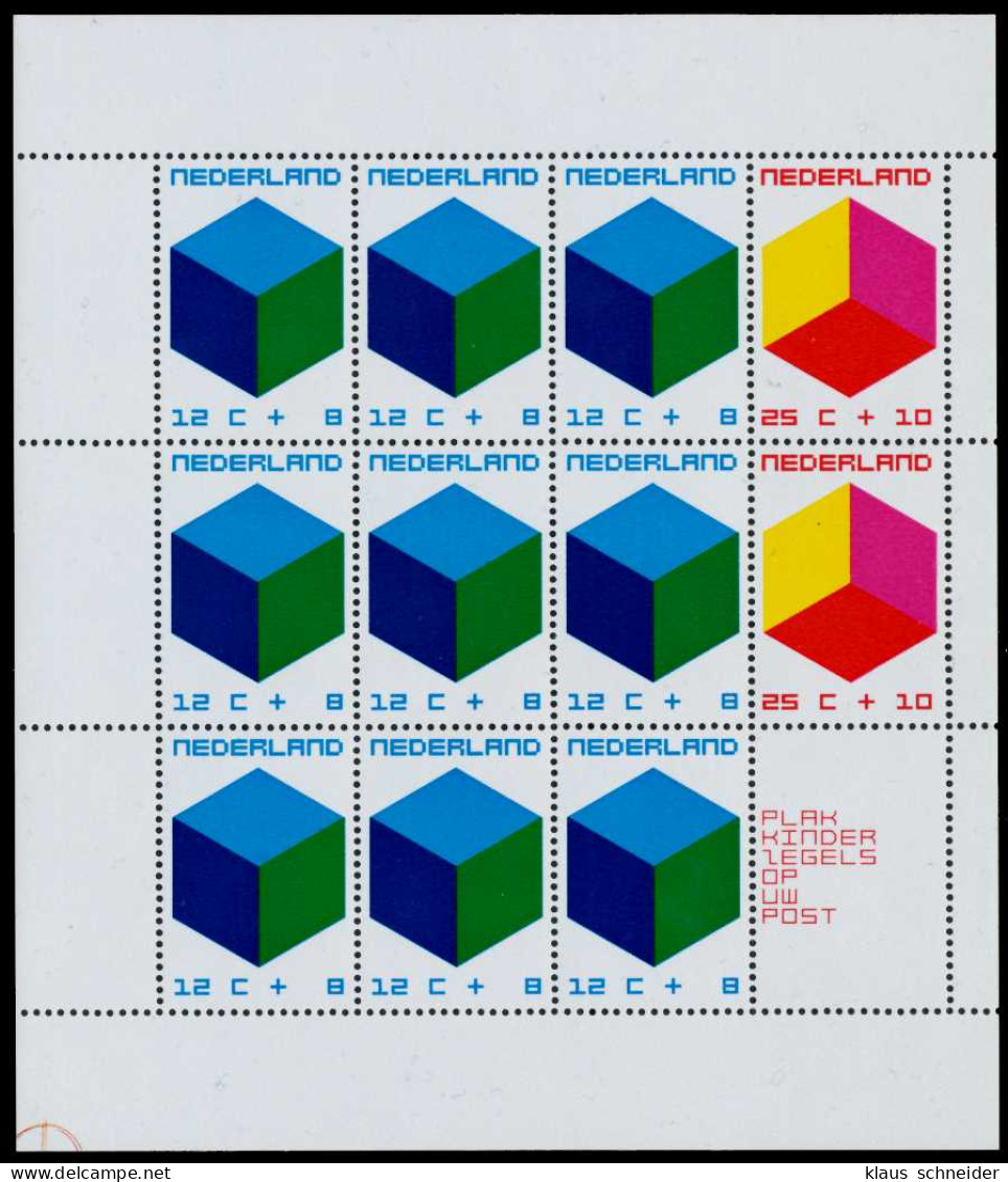 NIEDERLANDE Block 09 Postfrisch S007326 - Blocks & Sheetlets