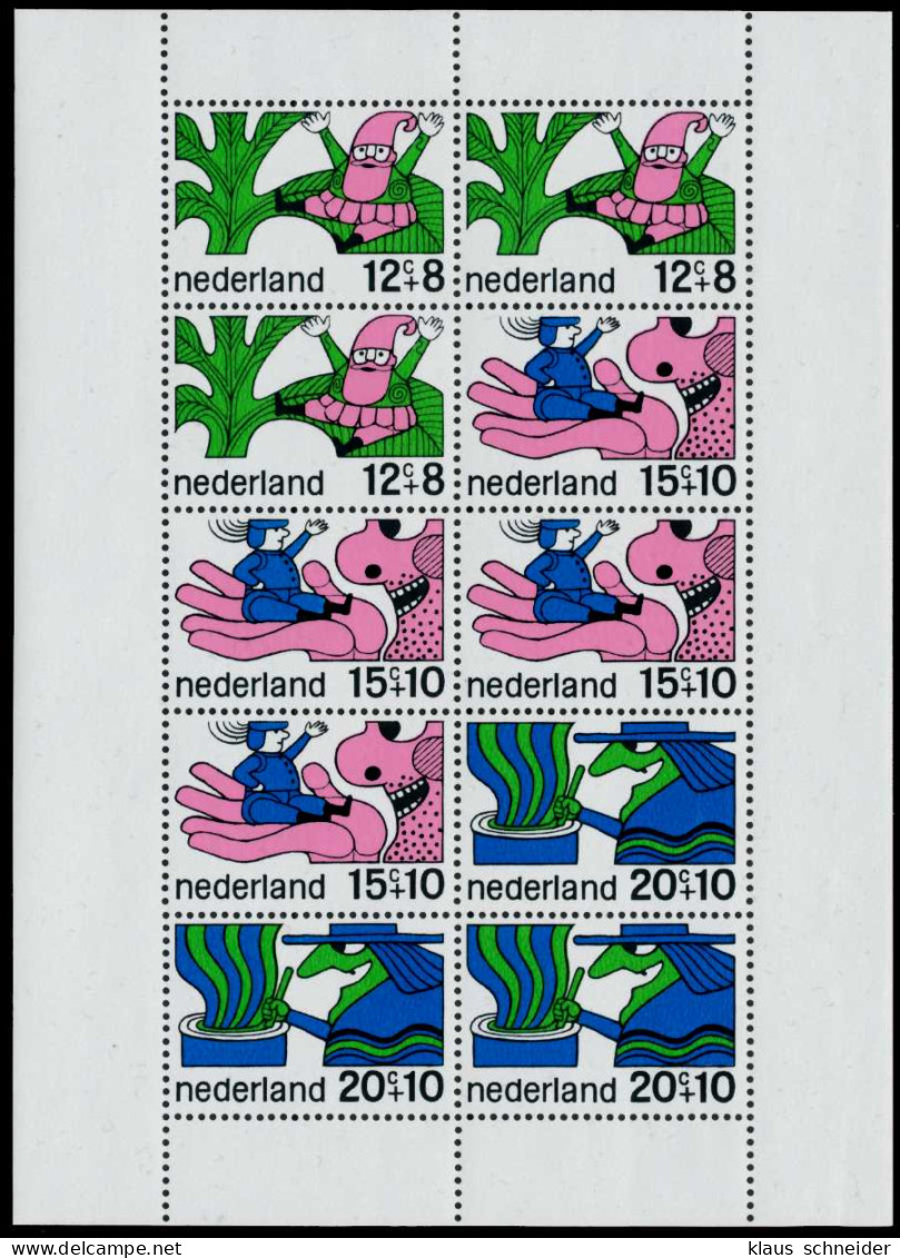 NIEDERLANDE Block 07 Postfrisch S008176 - Blokken