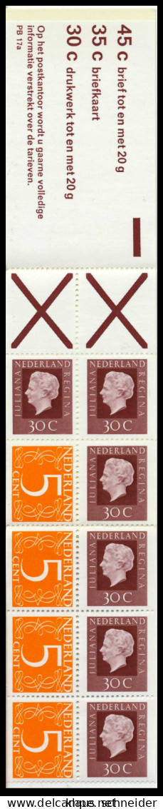 NIEDERLANDE Nr MH 17 Postfrisch S008312 - Postzegelboekjes En Roltandingzegels