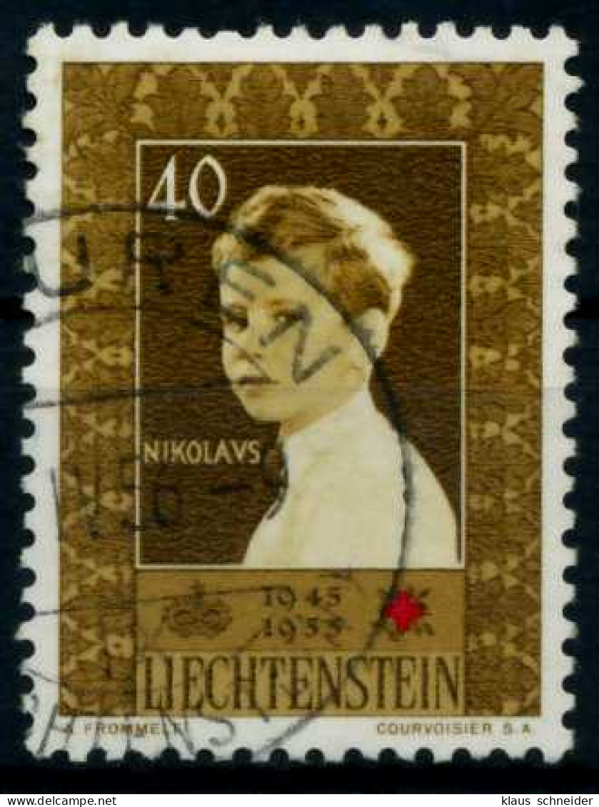 LIECHTENSTEIN 1955 Nr 340 Gestempelt X7A6EE2 - Gebruikt