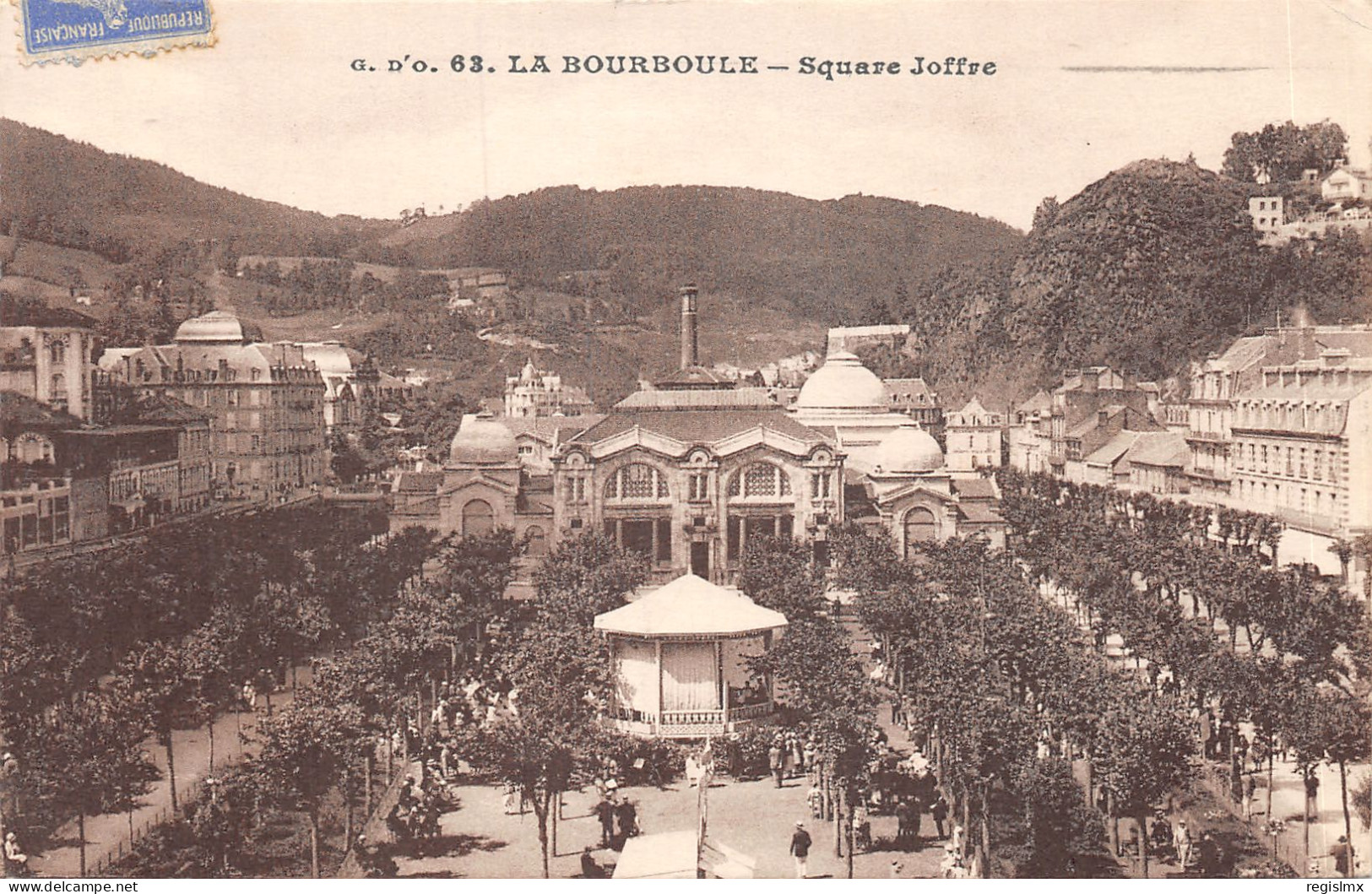 63-LA BOURBOULE-N°521-B/0105 - La Bourboule