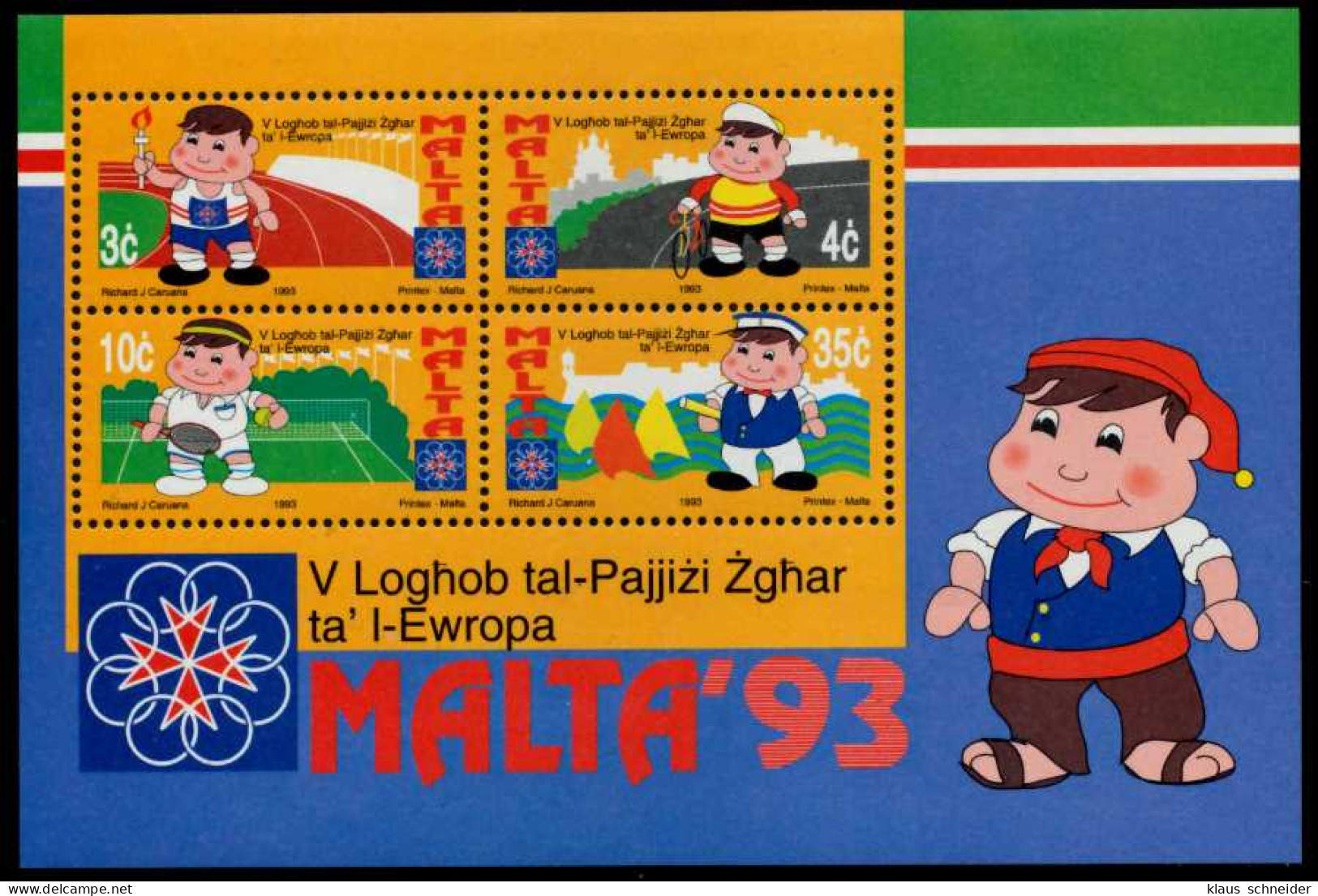 MALTA Block 12 Postfrisch S561372 - Malta