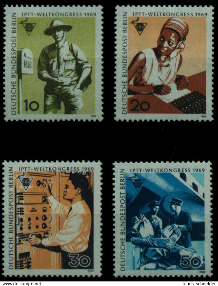 BERLIN 1969 Nr 342-345 Postfrisch S5953EA - Unused Stamps