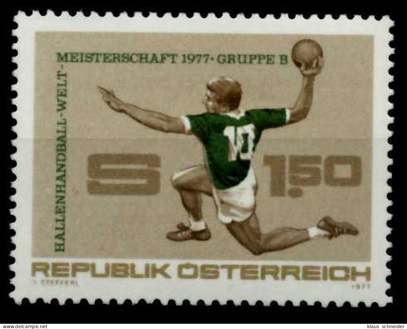 ÖSTERREICH 1977 Nr 1542 Postfrisch S0033AE - Ongebruikt