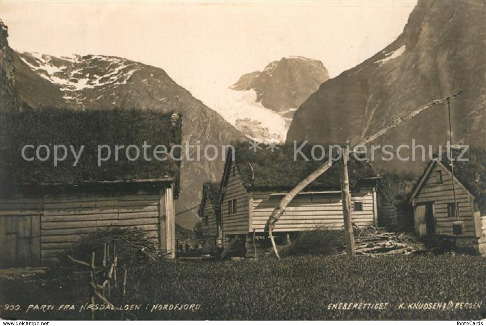 13309346 Nordfjord Norwegen Parti Fra Naesdal Loen Nordfjord Norwegen - Noruega