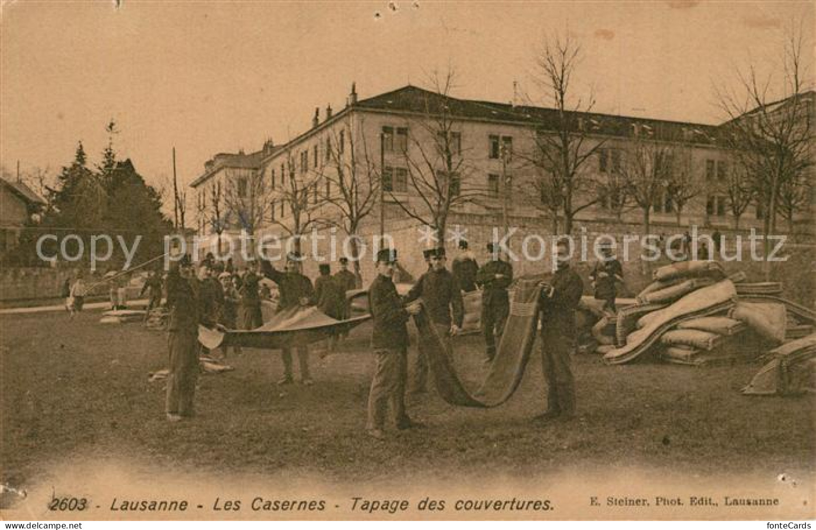 13309328 Lausanne VD Les Casernes Tapage Des Couvertures Lausanne VD - Sonstige & Ohne Zuordnung