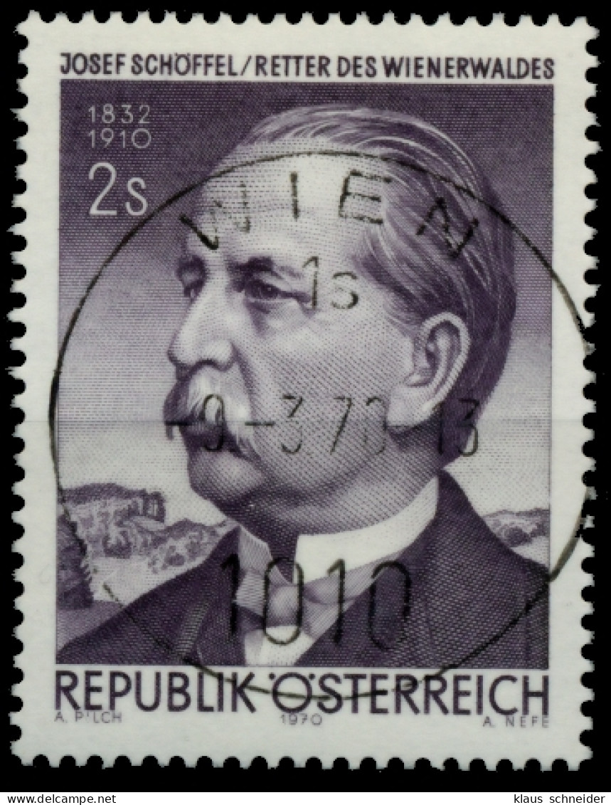 ÖSTERREICH 1970 Nr 1320 Zentrisch Gestempelt X81CEBA - Usados