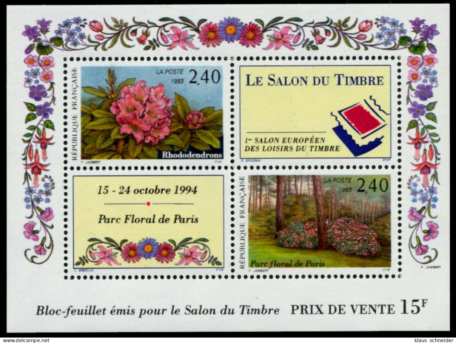 FRANKREICH Block 13 Postfrisch S019C26 - Nuovi