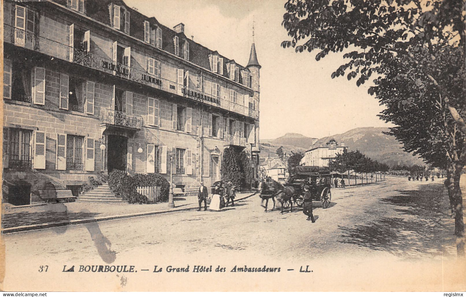 63-LA BOURBOULE-N°521-C/0005 - La Bourboule
