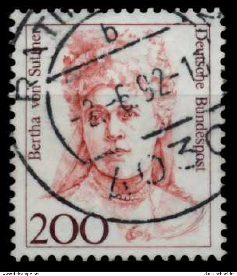 BRD DS FRAUEN Nr 1498 Zentrisch Gestempelt X84DEF6 - Used Stamps