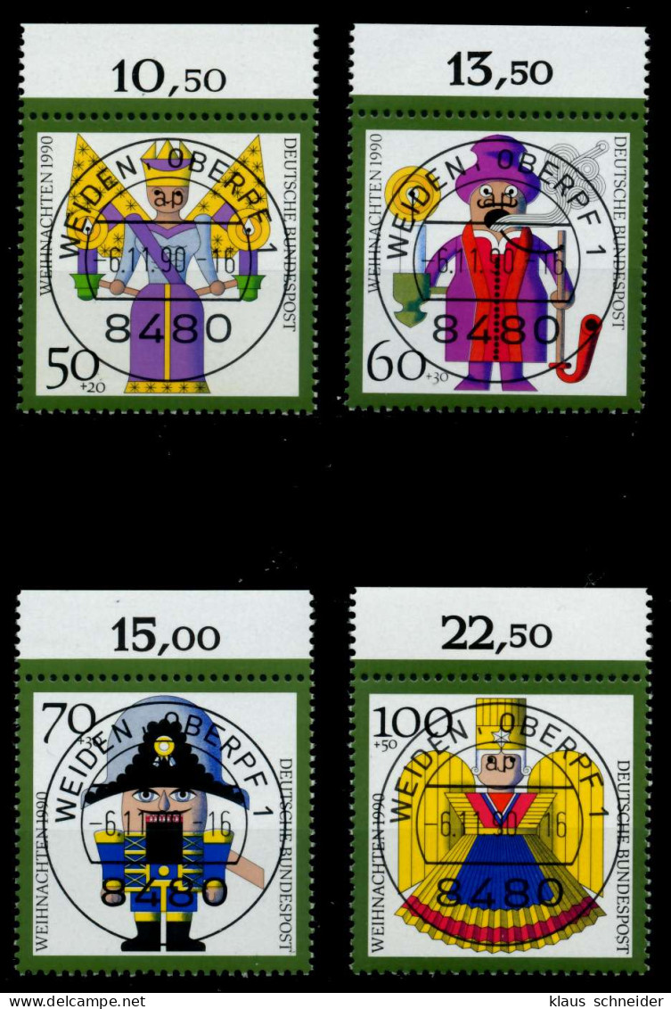 BRD 1990 Nr 1484-1487 Zentrisch Gestempelt ORA X84E4AE - Oblitérés