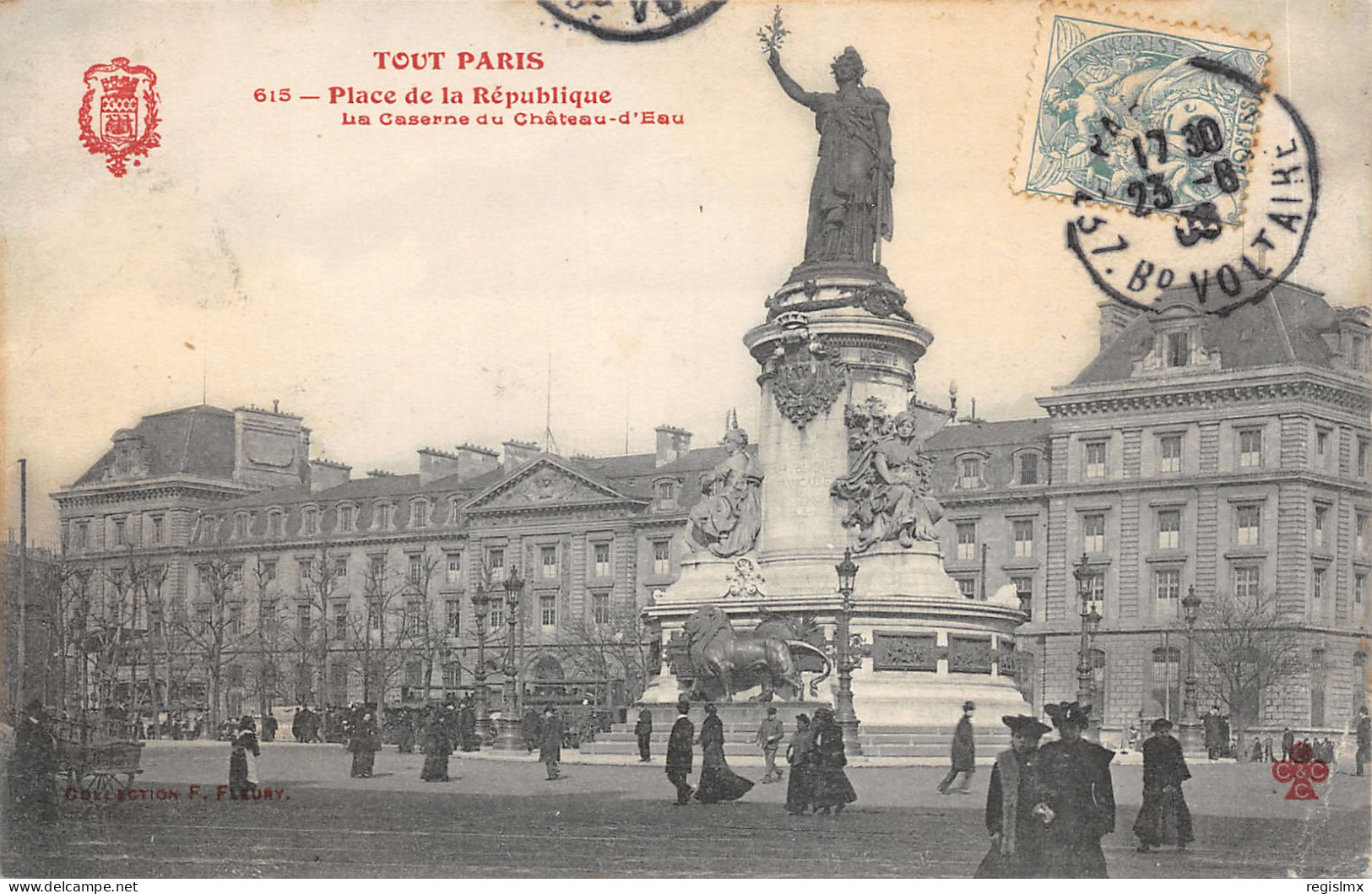 75-PARIS-PLACE DE LA REPUBLIQUE-N°522-A/0315 - Other & Unclassified