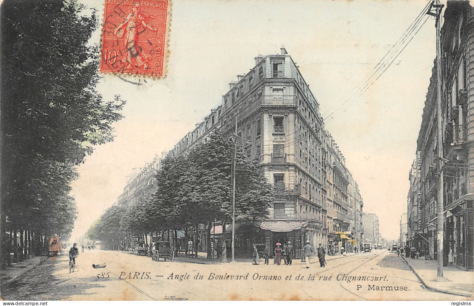 75-PARIS-RUE DE CLIGNANCOURT-N°522-A/0311 - Sonstige & Ohne Zuordnung