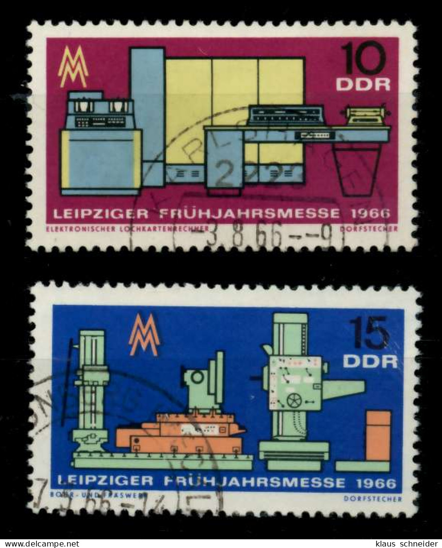 DDR 1966 Nr 1159-1160 Gestempelt X904D5A - Gebraucht