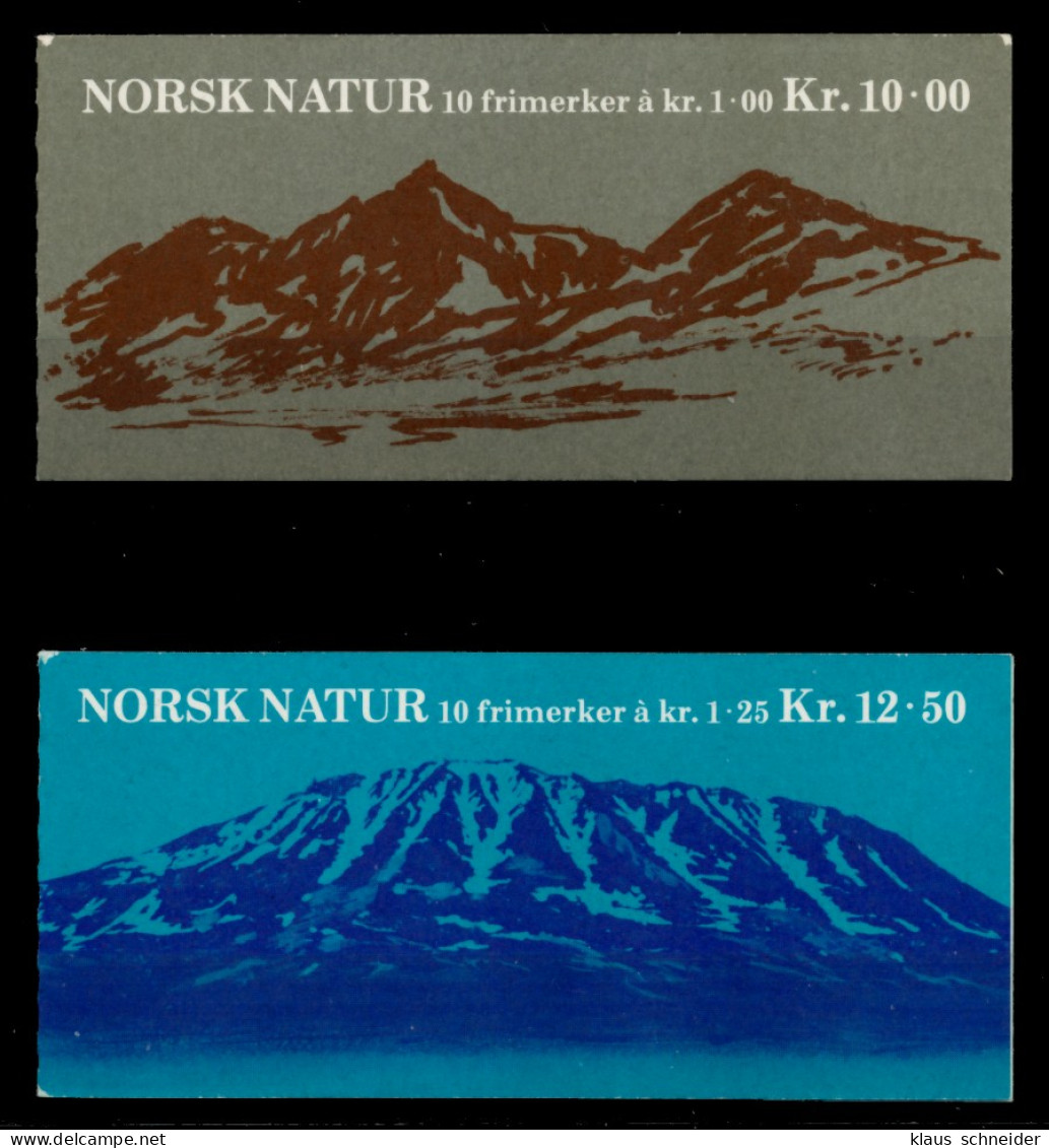 NORWEGEN MARKENHEFT Nr MH 0-771-772 Postfrisch S044D86 - Libretti