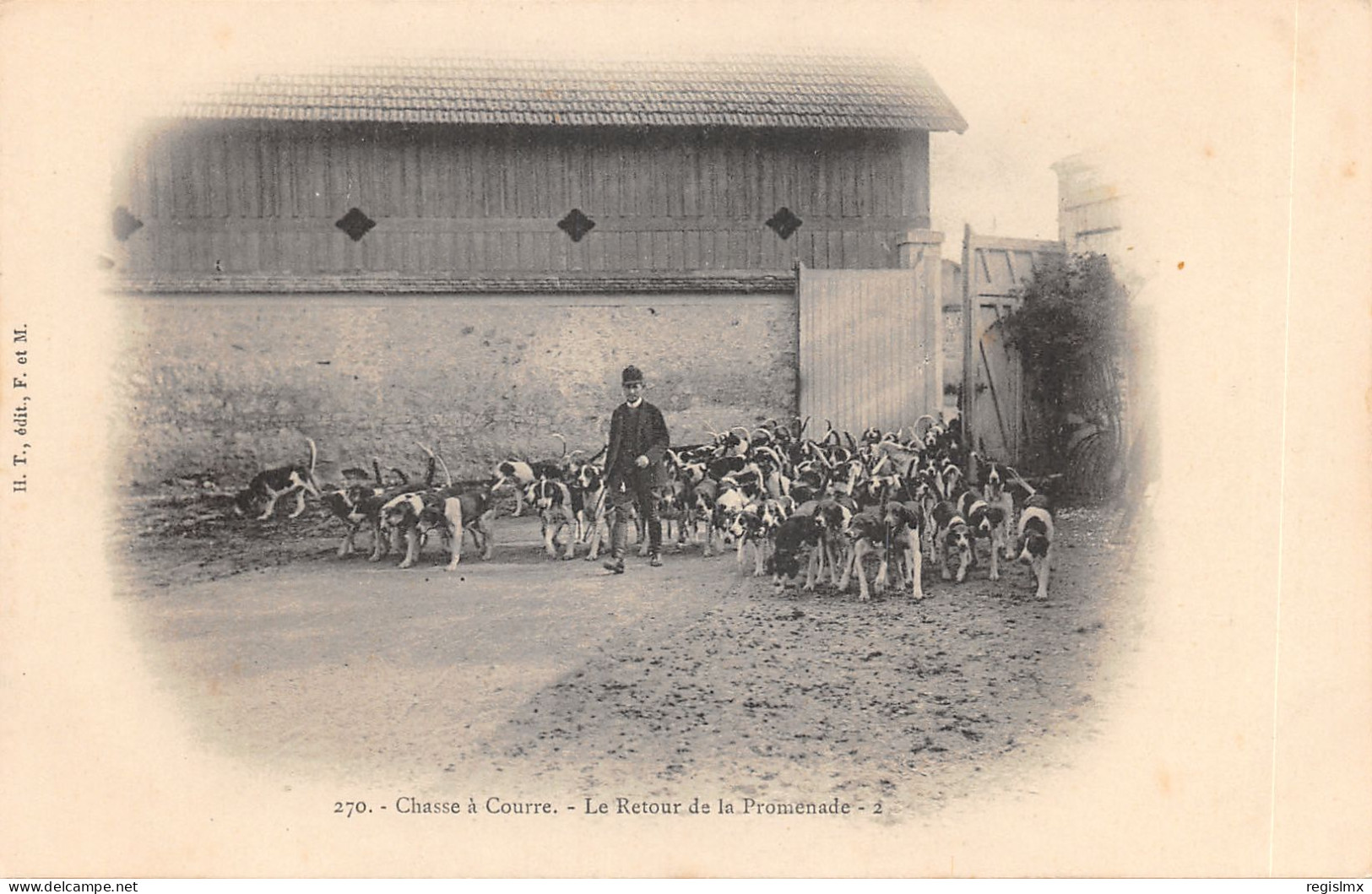 78-RAMBOUILLET-CHASSE A COURRE-N°522-D/0165 - Rambouillet