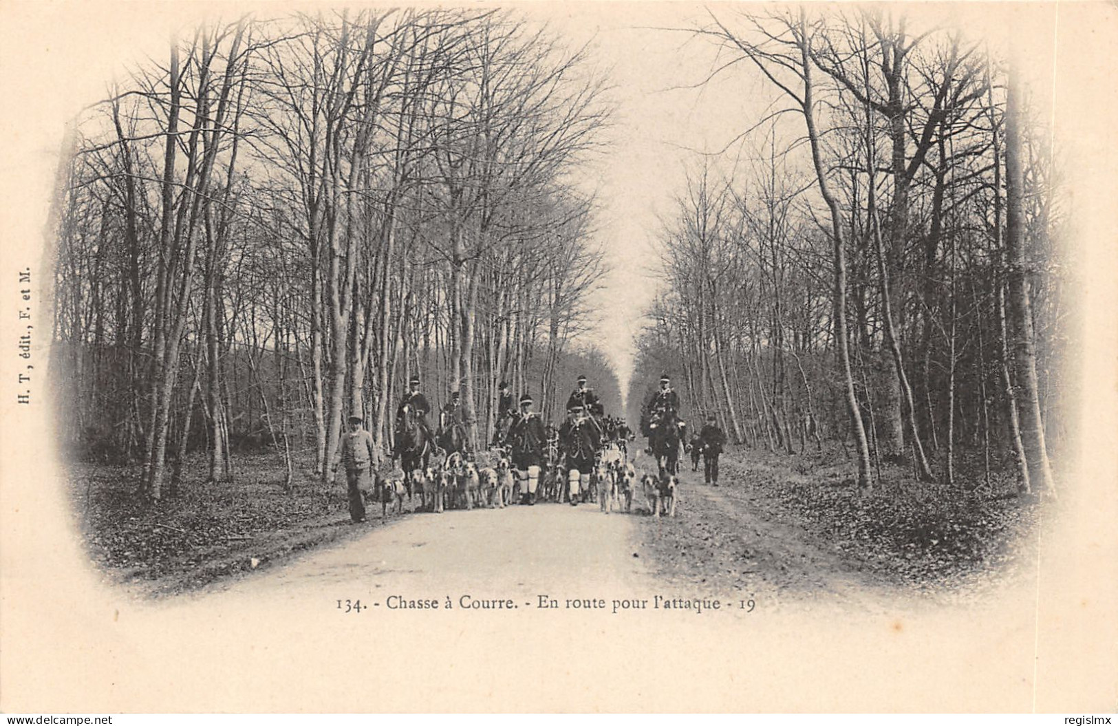 78-RAMBOUILLET-CHASSE A COURRE-N°522-D/0153 - Rambouillet
