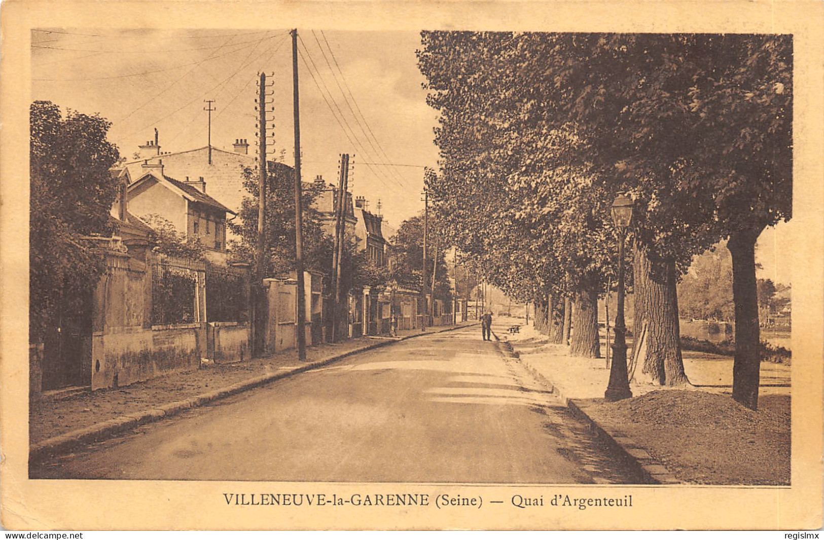 92-VILLENEUVE LA GARENNE-N°522-H/0169 - Villeneuve La Garenne