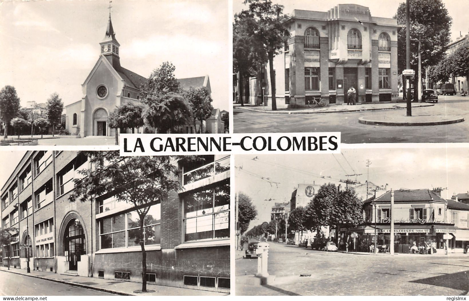 92-LA GARENNE COLOMBES-N°522-H/0163 - La Garenne Colombes