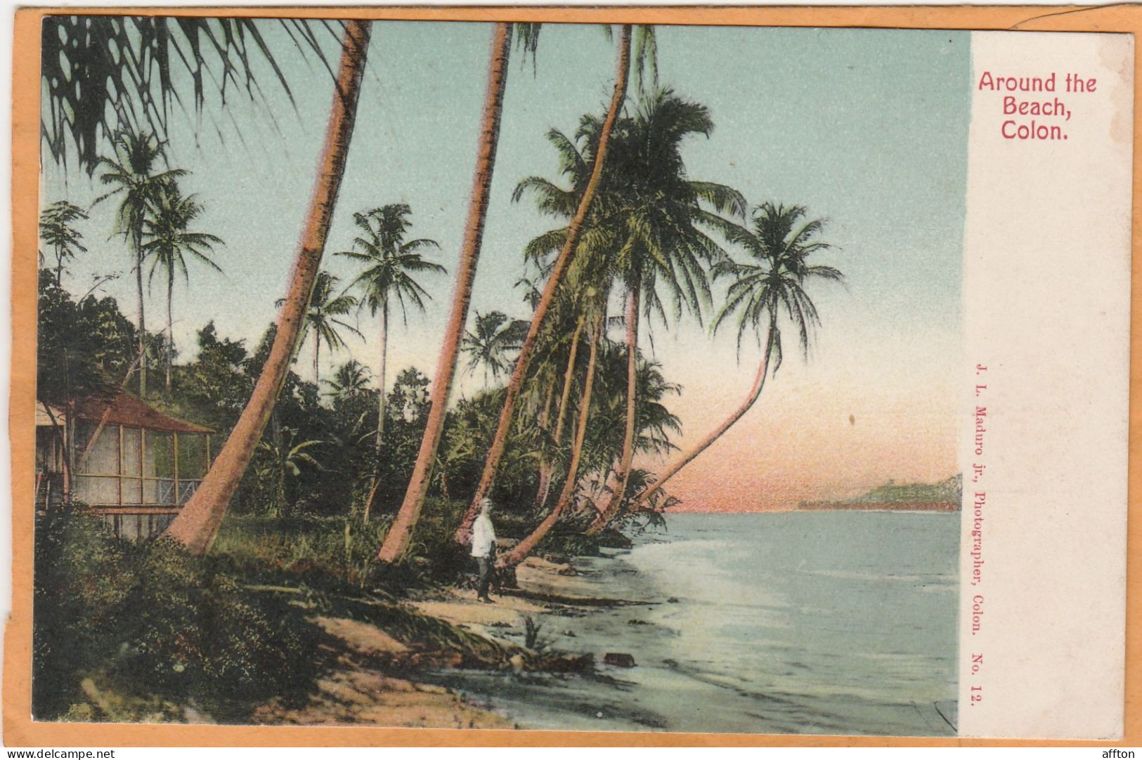 Colon Panama 1905 Postcard - Panama