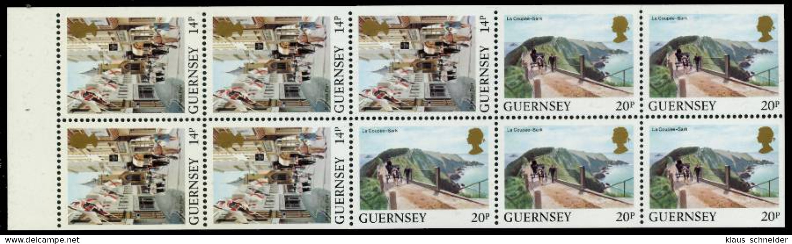 GUERNSEY MARKENHEFT Nr MH 33 Postfrisch S012D7E - Guernsey