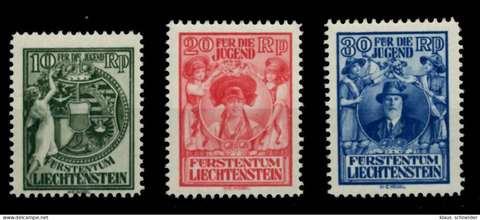 LIECHTENSTEIN 1932 Nr 116-118 Postfrisch X6A8A86 - Nuovi
