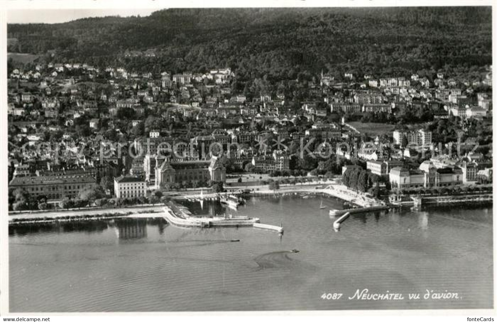 13308628 Neuchatel NE Fliegeraufnahme Neuchatel NE - Other & Unclassified