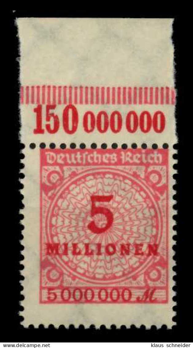 D-REICH INFLA Nr 317AP OR B Postfrisch ORA X6D6012 - Unused Stamps