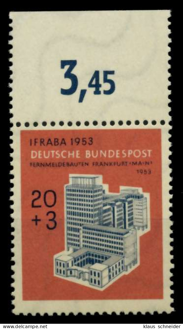 BRD 1953 Nr 172 Postfrisch ORA X6EAB2A - Ungebraucht